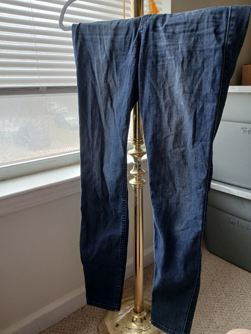 Hollister Dark Blue Slim Fit Jeans
